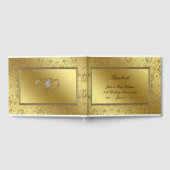Classic 50th Wedding Jubileum Guestbook Gastenboek (Volledig)