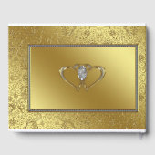 Classic 50th Wedding Jubileum Guestbook Gastenboek (Achterkant)