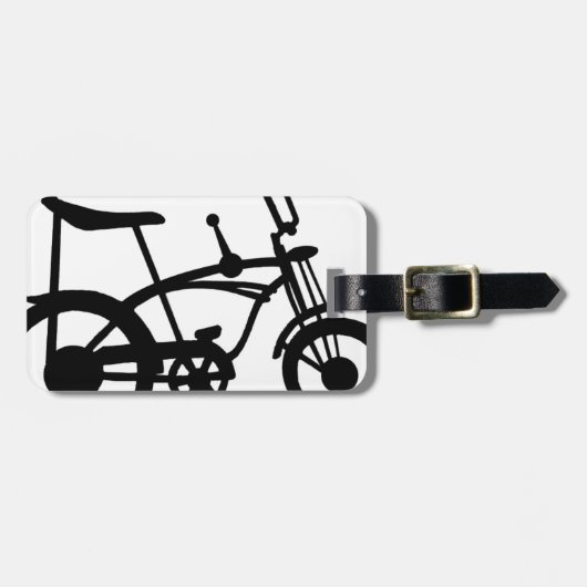 CLASSIC 60'S BIKE BICYLE SCHWINN STINGRAY BIKE BAGAGELABEL (Voorkant horizontaal)