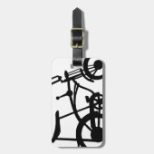 CLASSIC 60'S BIKE BICYLE SCHWINN STINGRAY BIKE BAGAGELABEL (Voorkant verticaal)