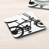 CLASSIC 60'S BIKE BICYLE SCHWINN STINGRAY BIKE BIER ONDERZETTER (Linkerzijde)