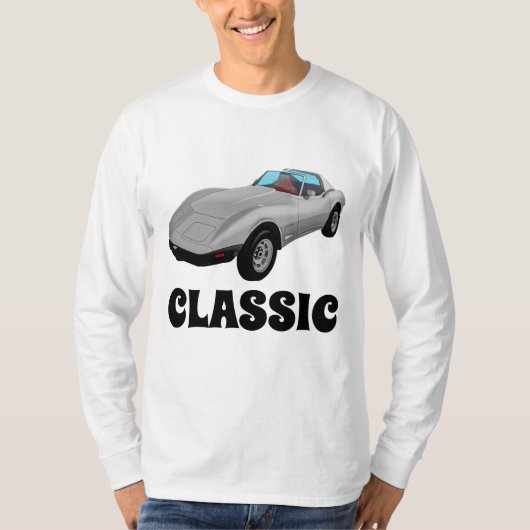 CLASSIC 70'S 80S' SPORTSCAR T-SHIRTS (Voorkant)
