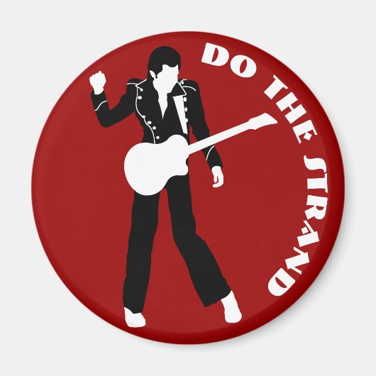 Classic 70's Glam Rock Music Roxy Ferry Art Magneet (Voorkant)