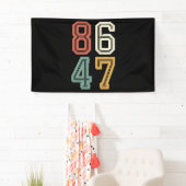Classic 86 47 Anti Trump 2024 Impeach Spandoek (Insitu)