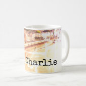 Classic A Class Diesel, Orient Express, jouw naam Koffiemok (Voorkant rechts)