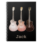 Classic Acoustic Guitars  Art Name Jack Notitieboek (Voorkant)