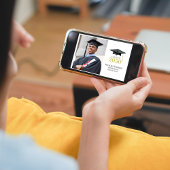 Classic Afstuderen Fotoklasse van Sjabloon Kaart