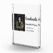 Classic afstuderen Voeg foto toe Naam klasse jaar (Rechts)