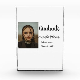 Classic afstuderen Voeg foto toe Naam klasse jaar