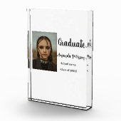 Classic afstuderen Voeg foto toe Naam klasse jaar (Rechts)