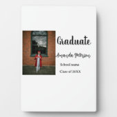 Classic afstuderen Voeg foto toe Naam klasse jaar  Fotoplaat (voorkant)