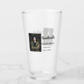 Classic afstuderen Voeg foto toe Naam klasse jaar Glas (Achterkant)