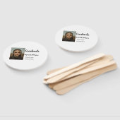 Classic afstuderen Voeg foto toe Naam klasse jaar Handwaaier (Niet-gemonteerd)