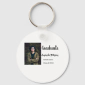 Classic afstuderen Voeg foto toe Naam klasse jaar  Sleutelhanger (Achterkant)