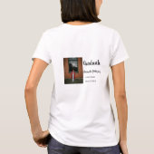 Classic afstuderen Voeg foto toe Naam klasse jaar T-shirt (Achterkant)