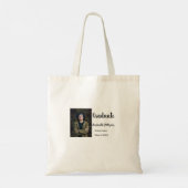 Classic afstuderen Voeg foto toe Naam klasse jaar  Tote Bag (Achterkant)