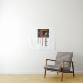 Classic afstuderen Voeg foto toe Naam klasse jaar Wandkleed (In Situ (horizontaal))