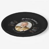 Classic Aged to Perfection 50ste verjaardagsfeestj Papieren Bordje (Gekanteld)