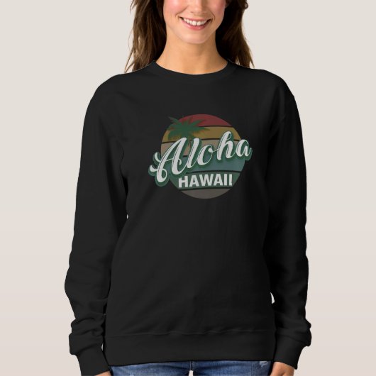 Classic Aloha Hawaii Paradise Trui (Voorkant)