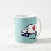 Classic Ambulance-mok voor koffie Koffiemok (Voorkant rechts)