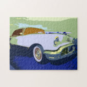 Classic American Car Jigzaag Puzzle Legpuzzel (Horizontaal)