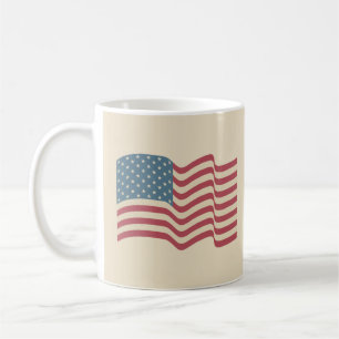 Classic American Flag Coffee Mok