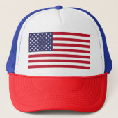 Classic American Flag Trucker Pet (Voorkant)