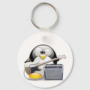 Classic American Guitar and Amplifier Tux Sleutelhanger