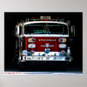 Classic American LaFrance Poster (Voorkant)