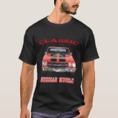 Classic American Museum Car Chevelle T-shirt (Voorkant)