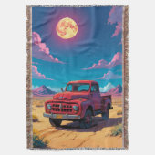 Classic American Pickup  Deken (Voorkant Verticaal)
