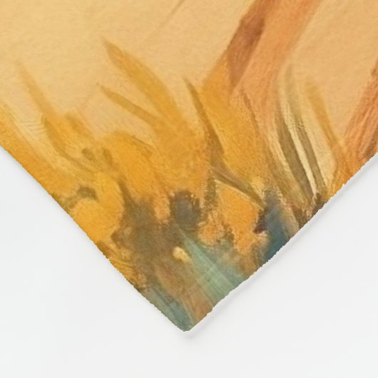 Classic American Pickup  Fleece Blanket (Hoek)