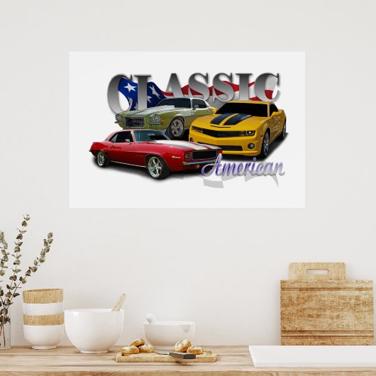 Classic American Poster (Keuken)