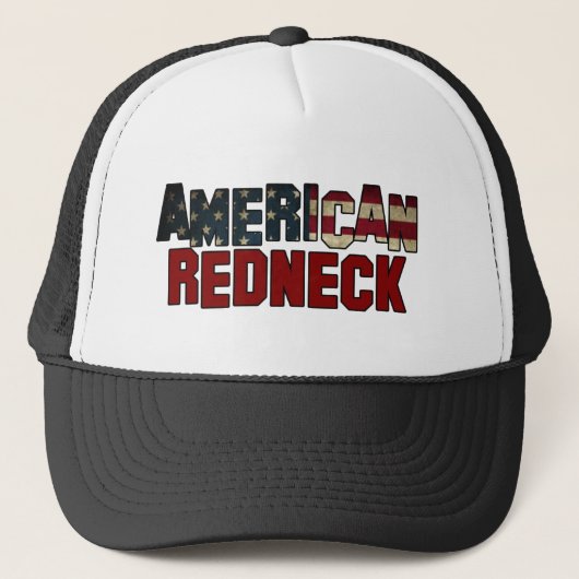 Classic American Rednek Trucker Hat Pet (Voorkant)