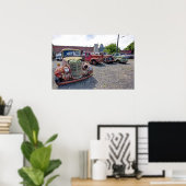 CLASSIC AMERICAN TRUCK LINEUP 2 POSTER (Thuiskantoor)