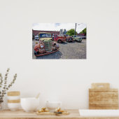 CLASSIC AMERICAN TRUCK LINEUP 2 POSTER (Keuken)