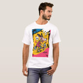 Classic Amerikaans Tattoo Design T-shirt (Voorkant volledig)