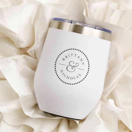 Classic Ampersand Dot Lijst Gepersonaliseerde brui