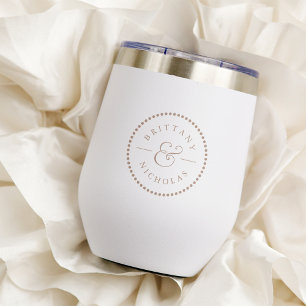 Classic Ampersand Dot Lijst Gepersonaliseerde brui