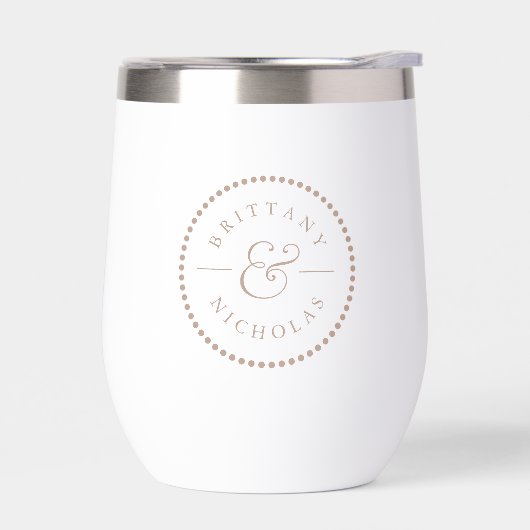 Classic Ampersand Dot Lijst Gepersonaliseerde brui (Links)