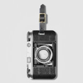 CLASSIC ANALOG 35 mm FOTOGRAFIE CAMERA Bagagelabel (Voorkant (verticaal))