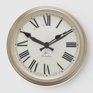 Classic and Elegant Roman Numeral London Grote Klok