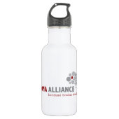 Classic Angioma Alliance Logo Gear Waterfles (Voorkant)