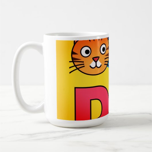Classic Animal Design Koffie Mok (Links)