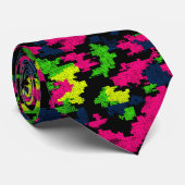 Classic Anniversary Gifts For Him Camouflage  Stropdas (Opgerold)