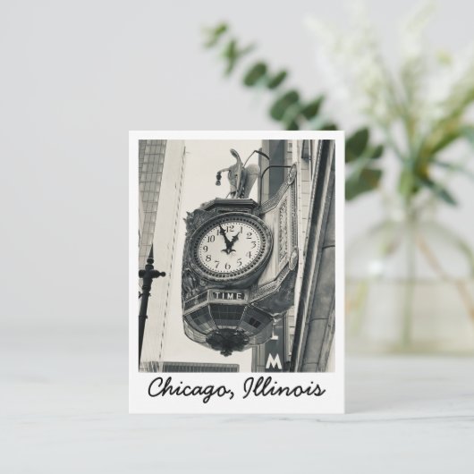 Classic Architecture Chicago Briefkaart (Staand voorkant)