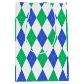 Classic Argyle Pattern - Golffeest Medium Cadeauzakje (Voorkant)