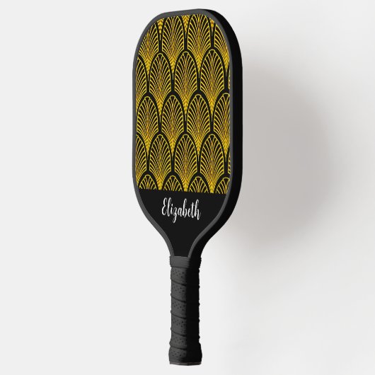 Classic Art Deco elegant cadeau voor moeder Pickleball Paddle (Links)