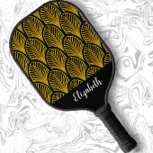 Classic Art Deco elegant cadeau voor moeder Pickleball Paddle
