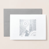 Classic Art Deco Kaart voor elke gelegenheid (Voorkant met envelop)